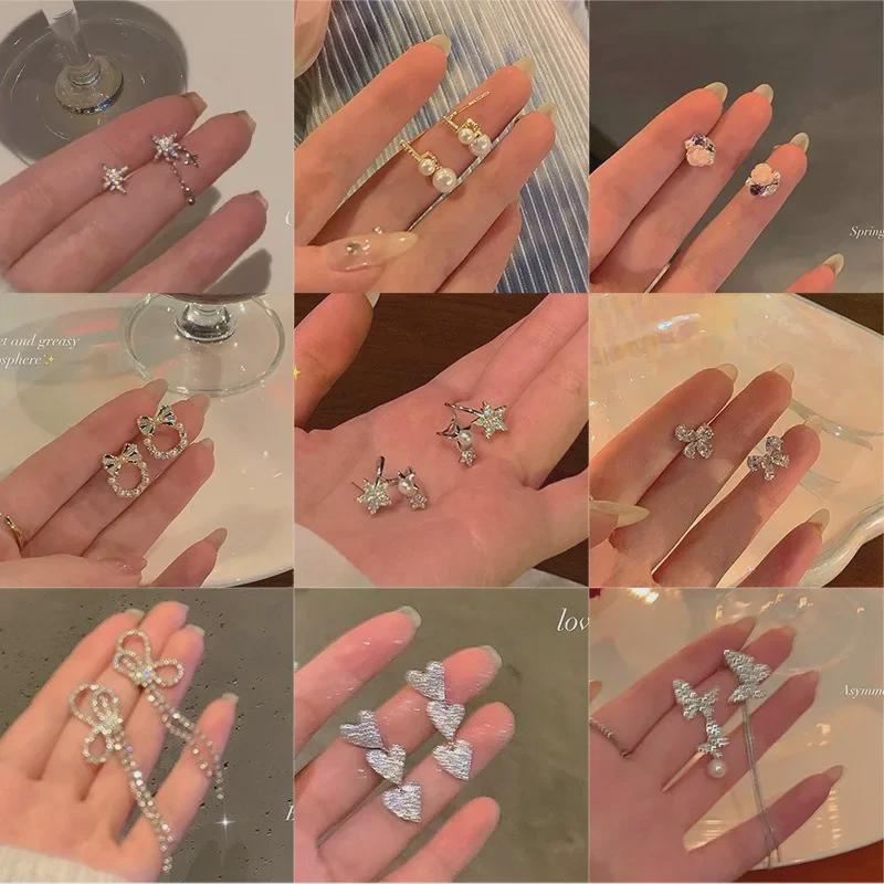 Элегантные серьги-иглы из серебра 925 пробы — новый стиль высокой моды