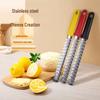 Multi-Functional Stainless Steel Cheese, Lemon Grater & Slicer for Kitchen Baking
