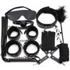 Sex Toys For Woman Men BDSM Bondage Set Under Bed Erotic Restraint Handcuffs & Ankle Cuffs & Eye Mask Adults Games for Couple