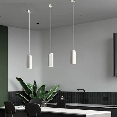 Современный минималистский светодиодный подвесной светильник в скандинавском стиле, креативное украшение комнаты, ресторан, бар, спальня, освещение, подвесной светильник с одной головкой