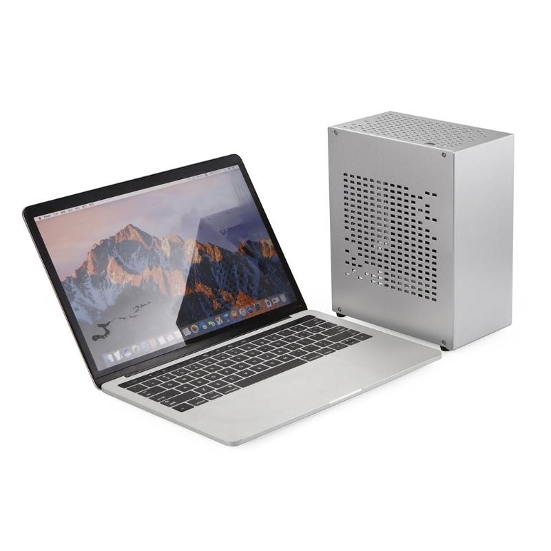 Мини-компьютер ITX для корпуса, алюминиевый корпус, хост HTPC для корпуса, корпус USB 3.0 ITX с видеокартой Pcie 16x Extensi