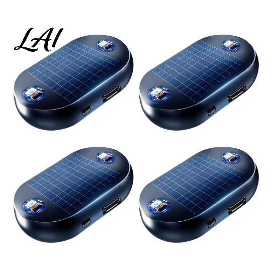 Winter Vehicle Antifreeze Device Portable Solar Car Windshield De-Icer with USB Output Electromagnetic Molecular Anti-Freeze Auto Accessories for Men