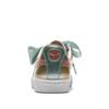 Puma Basket Heart Bauble FM Серебряные женские кроссовки 364809-01