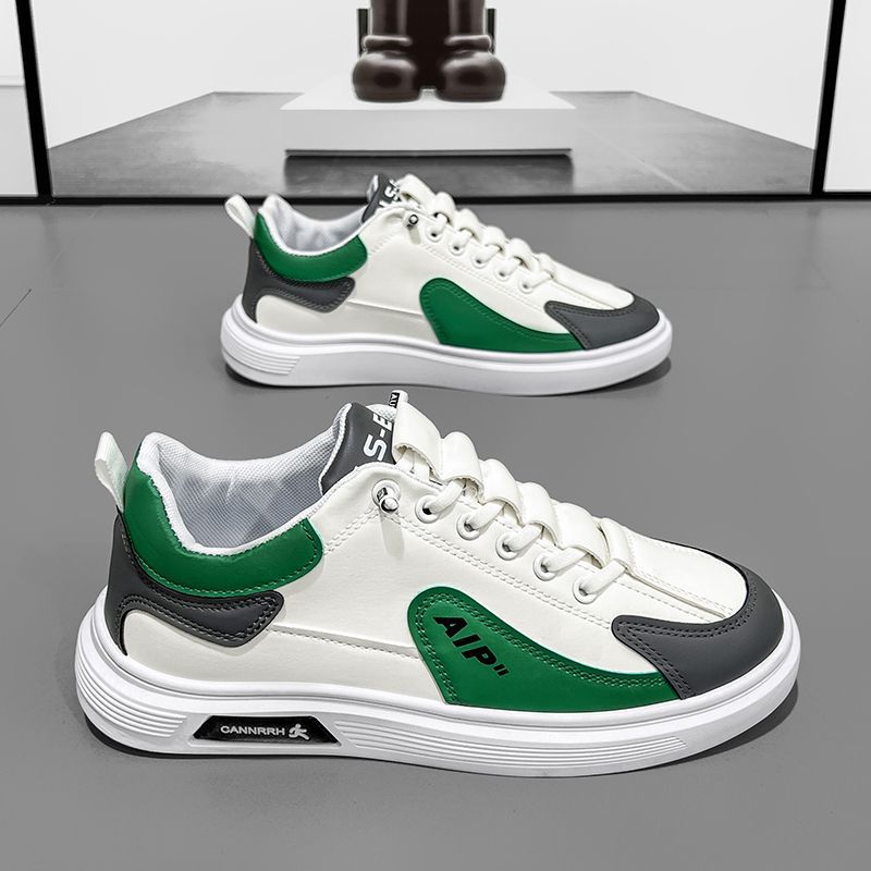 Обувь Мужская Летняя Новинка Мужская Мягкая Подошва Дышащая Подростковая Универсальная Студенческая Тренд Повседневная Обувь для Скейтборда Мужская