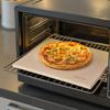 VEVOR Pizza Stone, 406 x 355 mm Rectangular Cordierite Pizza Stone, Extra Large Baking-Stone with Scraper, 15 mm Thick Heat-Resistant Cordierite