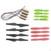 8520 3.7V Coreless Brushed Motors Set 8.5x20mm + 71/65/55mm Propeller CW CCW