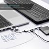 Высокоскоростной хаб расширения для ноутбука с двумя портами USB 3.0 и USB-C