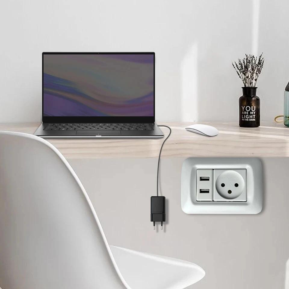 Белая израильская стандартная двойная USB-розетка, выключатель света с розеткой 16 А Израиль, DIY USB-модуль адаптера розетка 118 мм * 80 мм