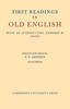 Книга First Readings In Old English