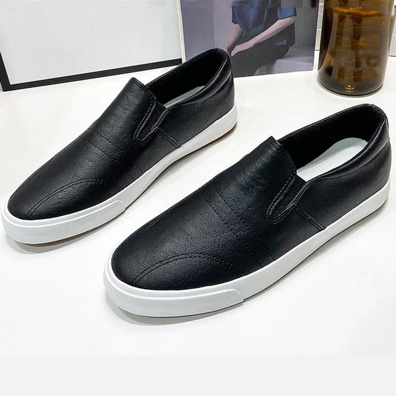 Мужская обувь Мужская обувь для увеличения роста Повседневная обувь Мужские лоферы Офисная обувь s Черный Белый Коричневый Размер 39-45