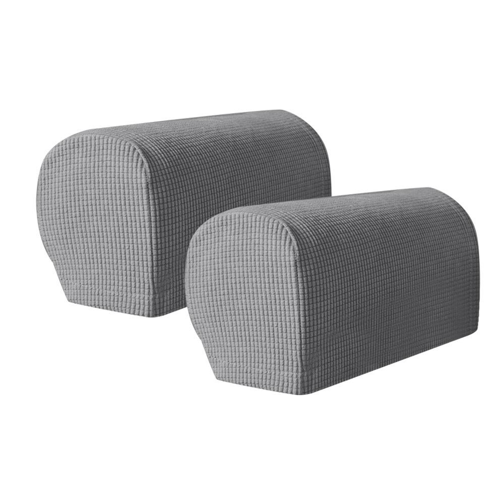 1Pair Stretch Sofa Cover Elastic Couch Arm Protector Sofa Armrest Cover  for Home Furniture Decor