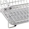 Pearl Metal Slim Stainless Steel Draining Basket, At Aqua, HB-3937, Silver