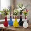 Colorful Dot Rooster Sculpture Vase Lifelike Flower Vase Ornament Decorative Vase  Home Decor