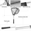 1/2/3Pcs Fishing Net with Long Pole Handle Foldable Design Multi-Functional Lightweight Portable Extendable Fish Landing Net