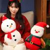 Plush Santa Adorable Claus Doll Snowman Stuffed Room Toys Kids Christmas Gift