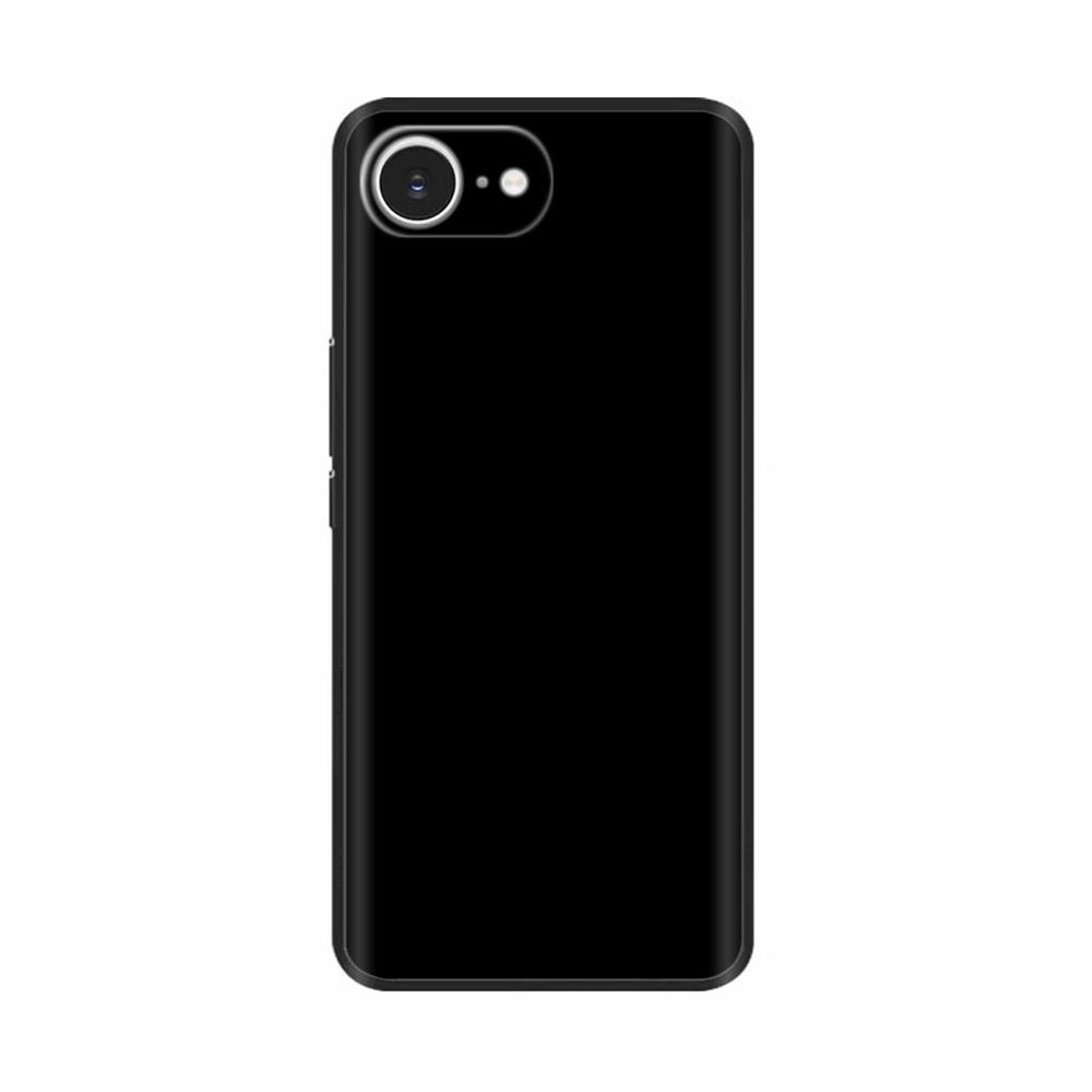 For iPhone 16E Case Fantasy Flower Black Phone Case For iPhone16E / iPhone SE 2025 Soft TPU Shockproof Back Cover Fundas Housing