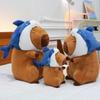 New Cross-border Shark Kapibara Capybara Plush Doll Girls Children Birthday Gift Plush Toy