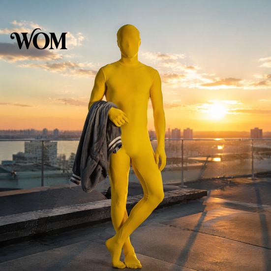 Unisex Zentai Suit Full Body Suit, Adults Halloween Party Cosplay Durable Spandex Outfit Bodysuit, Men Women Stretchy Unitard Costume Lightweight