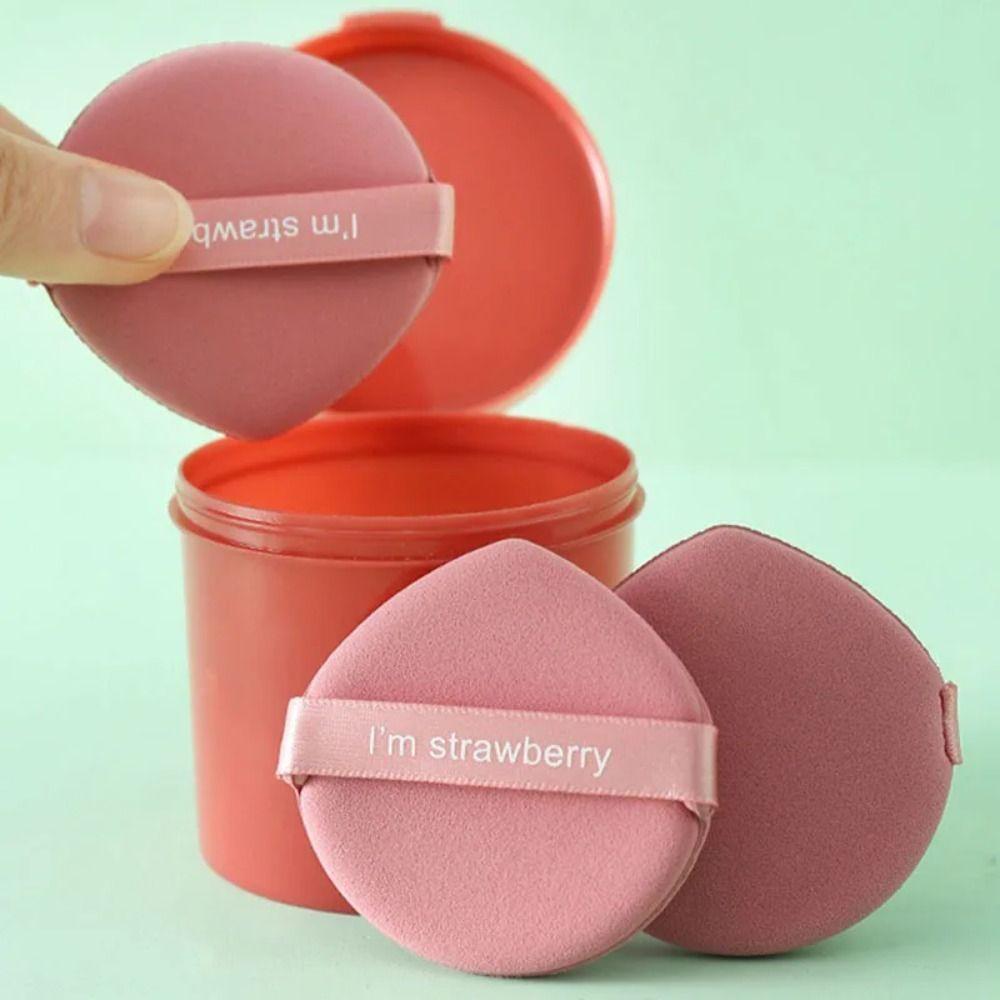 7PCS/Set Double Side Makeup Sponge Water Drop/Round Beauty Make Up Tools Powder Puff Women Makeup