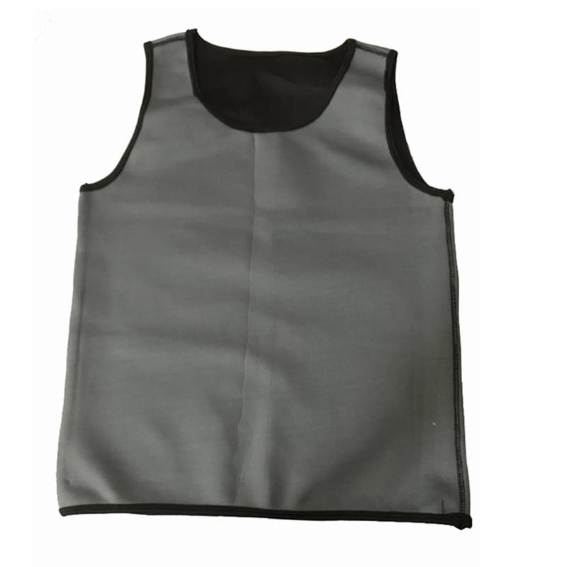 Мужской жилет для пота в сауне, тренажер для талии из неопрена для похудения, тренировки в тренажерном зале, формирователь тела, корсет Cincher для похудения