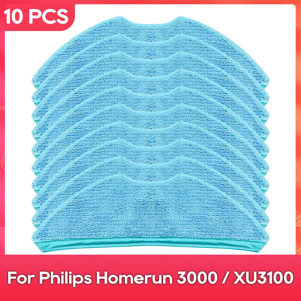 Fit For ( Philips 3000 / XU3100 / XU3110 / XU3000 ) Main Side Brush Filter Mop Dust Bag Robot Vacuum Cleaner Parts Accessories