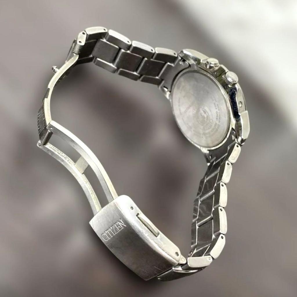 Б/У [Рабочий продукт] CITIZEN/Citizen Atessa H110 Радио-солнечные Титановые