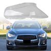 Left/Right Replacement Headlamp Cover Headlight Lens Cover IN2502157 260604HB0B 26010-4HB0A for Q50 2014-2021