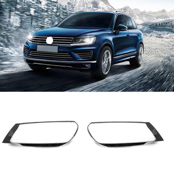 Накладка на переднюю правую фару для Volkswagen Touareg 2016-2018