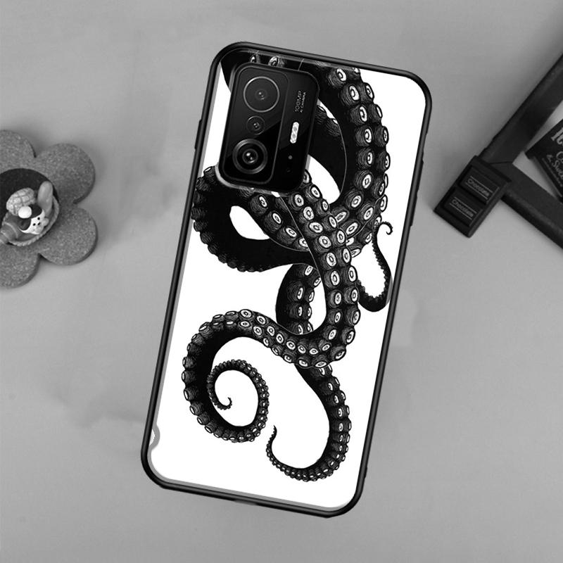 Marine Life Ocean Octopus Case For Xiaomi POCO X7 X6 X5 X3 Pro F3 F5 F6 M6 Pro 13 14 Ultra 11T 12T 13T 14T Pro Cover
