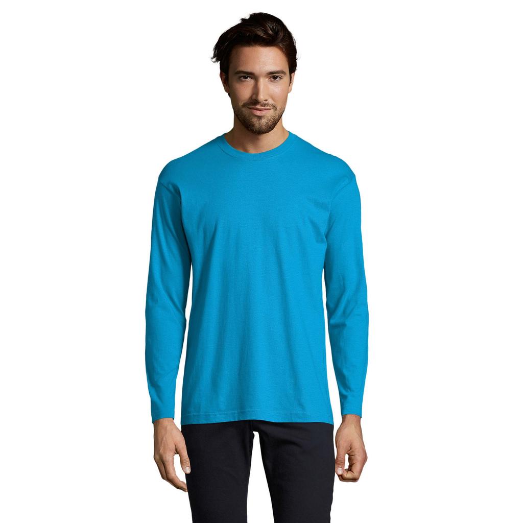 SOLS Mens Monarch Long-Sleeved T-Shirt