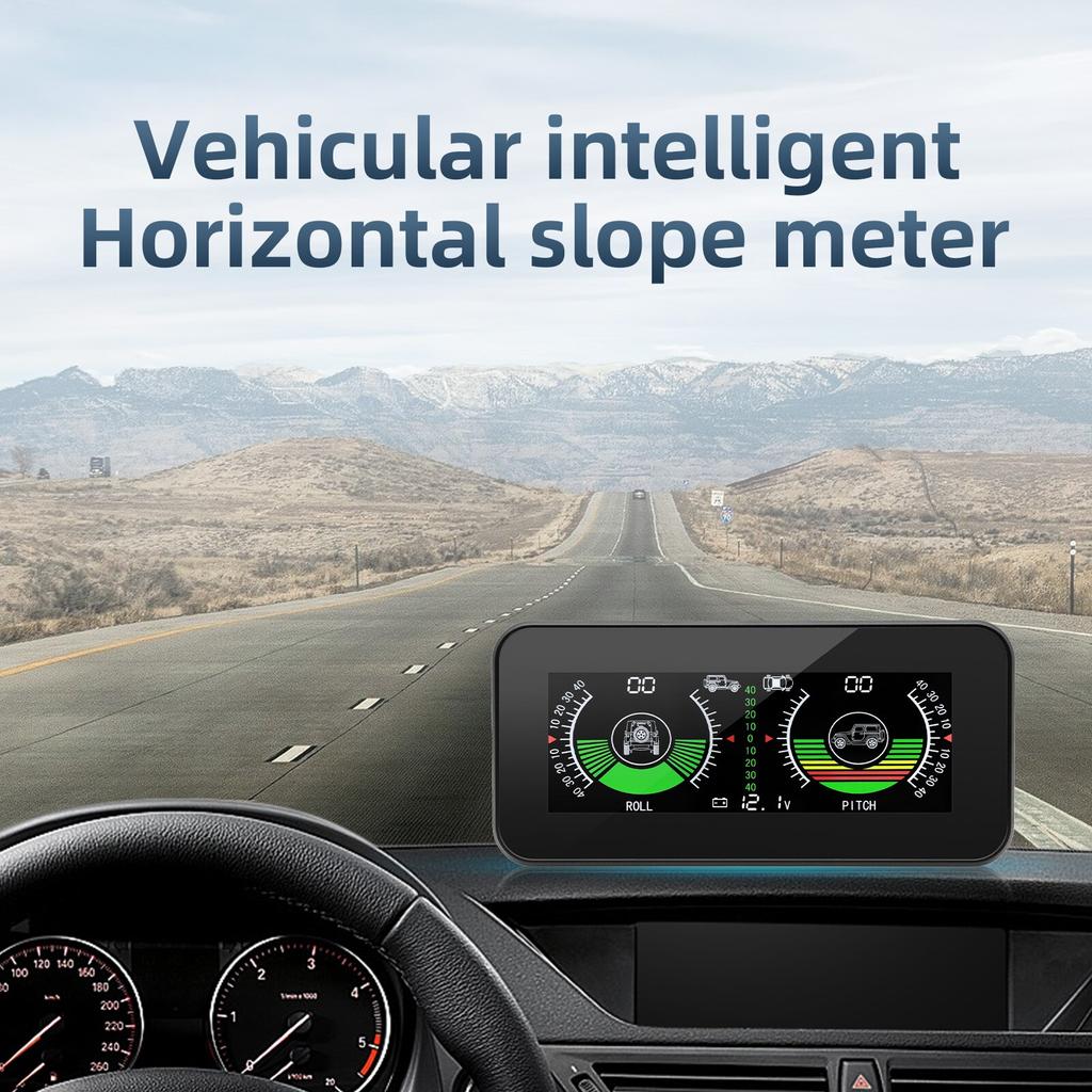 AD M50 Уклономер HUD Внедорожный GPS Интеллектуальный Инклинометр Цифровой Дисплей Наклон Крен Угол Тангажа Инклинометр Автоматический Интеллектуальный Вольт