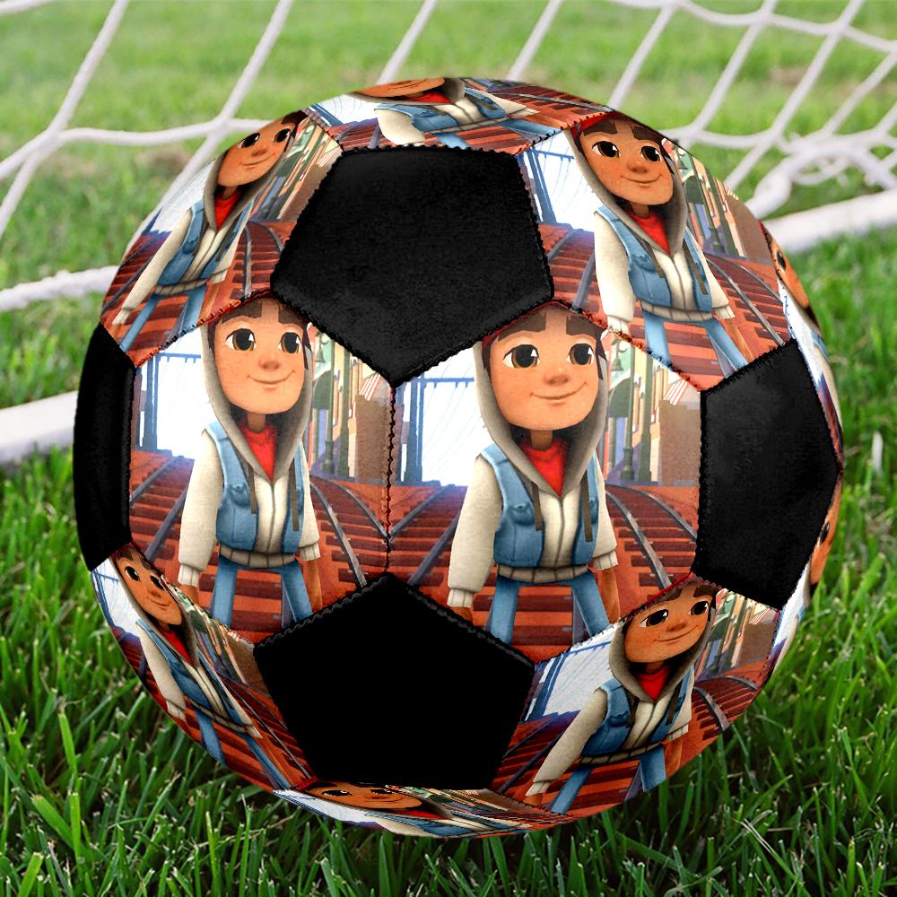 Subway Surfers Theme Size 5 Soccer Ball, Suitable for Both Indoor and Outdoor Matches, a Gift Suitable for Everyone.