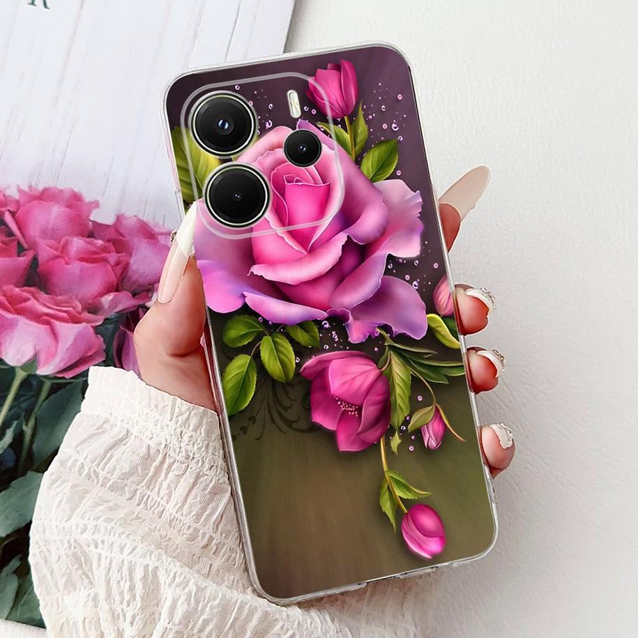 Силиконовый чехол для Xiaomi Redmi Note 14 4G EU 2025, чехол, крутой Лев Леопард Дракон Животные, мягкий тонкий чехол для Note14 4G EU, чехол