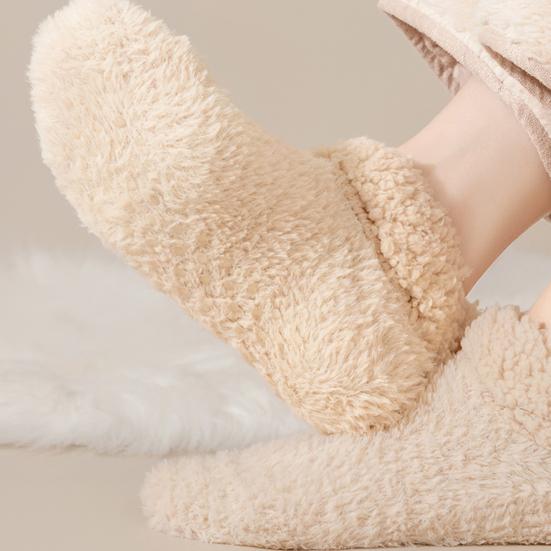 Fuzzy Socks for Women Non-slip Fluffy Home Floor Socks Soft Cozy Fleece Slipper Socks Winter Warm Ankle Socks