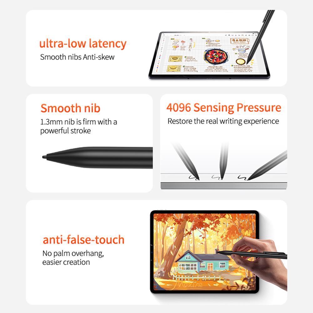 EMR Stylus Pen for Remarkable 2 EMR Pen Replacement with Eraser with 5 Pen Tips for Samsung Galaxy/Wacom Tablet and Other EMR