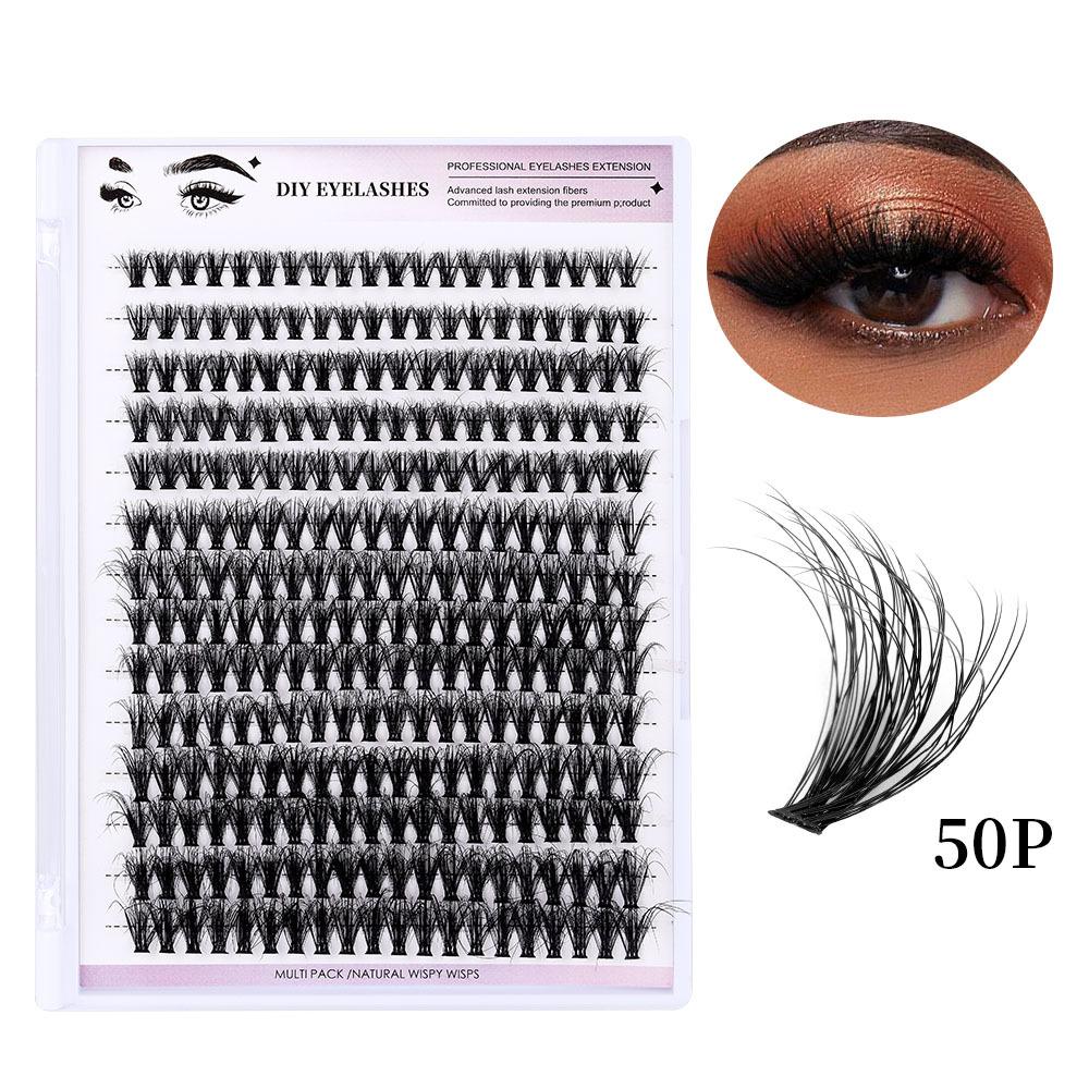 280 Пучков Объемные Густые Пучки Ресниц Пучки Нарощенных Ресниц Паутинка Макияж