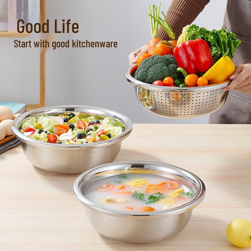 Jinglingxin 304 Stainless Steel Deep Multi-Purpose Basin
