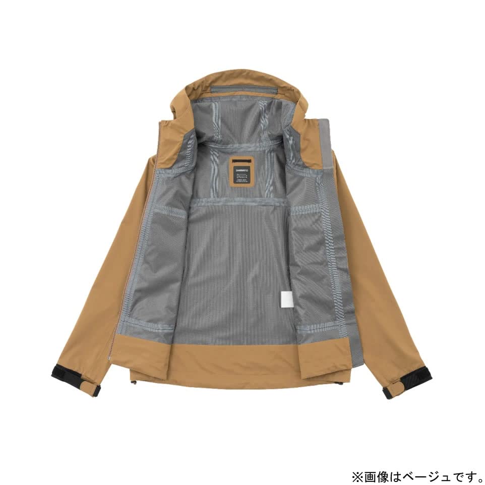 [Shimano] Short Rain Jacket Beige RA-025W XL