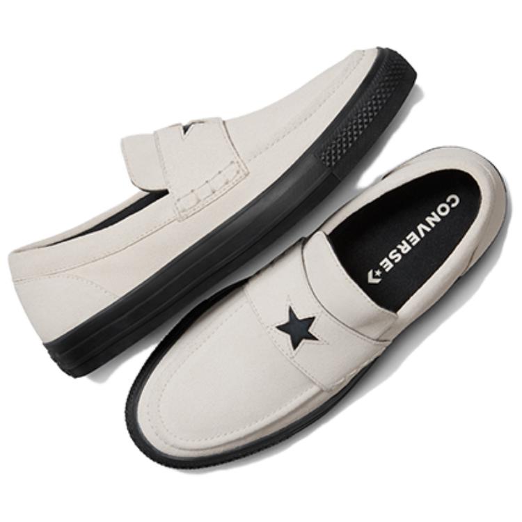 Converse Кеды Chuck Taylor All Star Loafer Светлый Песок Черный Унисекс Бежевый A15020C