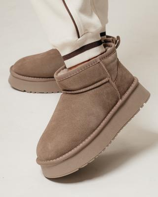 Угги короткие Prima d'Arte 228520 36 визон замша