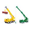 Toy Construction Crane Large Size Inertia Driven Plastic Vehicle Model Kids Gift