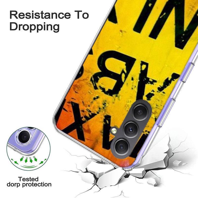 NYC Yellow Taxi Cabs Cover For Samsung A54 A34 A24 A14 A53 A33 A23 A13 A52S A32 A22 A12 Phone Galaxy A03 A04 A02S A42 A73 TPU Ca