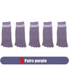 1/5 Pairs Toes Short Socks Woman Girl Cotton Striped Solid Breathable Soft Elastic Invisible Socks 5 Finger Socks Harajuku