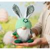 Easter Decor Faceless Couple Doll Plush Material Bunny Dwarf Ornament  Home Decoration