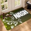 Nash Fishing Logo Floor Mat INS Style Soft Bedroom Floor House Laundry Room Mat Anti-skid Bedside Area Rugs