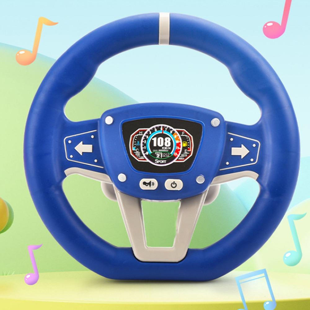 360 ° Вращающийся руль для второго пилота Многофункциональные игрушки-руль для раннего развития Интерактивные Монтессори
