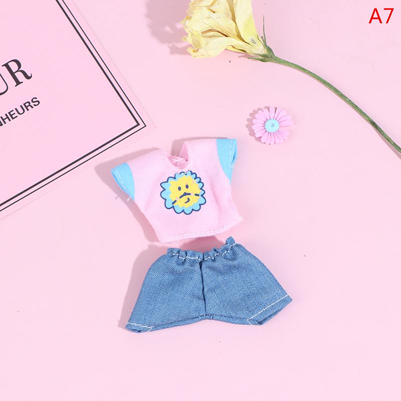 1pc 16cm Bjd Doll Clothes High-end Dress Up Can Dress Up Fashion Doll Clothes Skirt Suit Best Gifts for Children DIY Girls Toys
