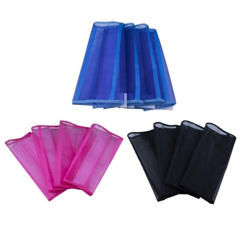 4pcs/set Colorful Horse Protective Gear Breathable Horse Boots Horse Leg Guards Protective Gear