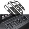 ABS Chrome For Mitsubishi Outlander 2013- Door Window Lift Switch Armrest Trim Cover Trim Sticker Decoration