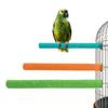 Wood Bird Claw Grinding Bar Wear Resistant Parrot Station Pole Parrot Standing Stick  Bird Cage